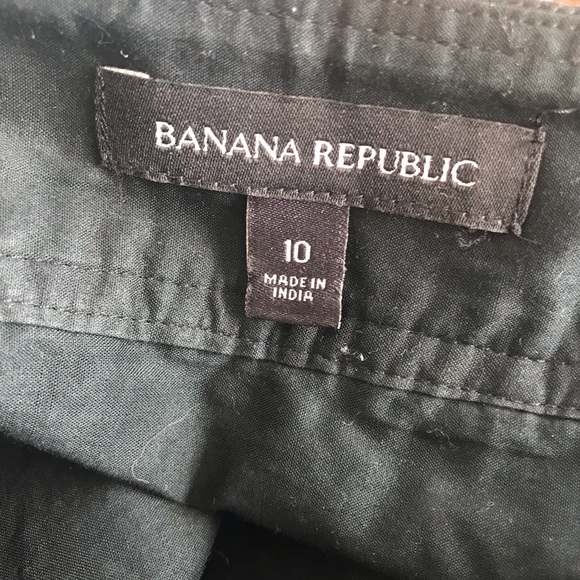 Banana Republic Geometric Lace Print Embroidered A-Line Midi Skirt Size 10 - Picture 6 of 7